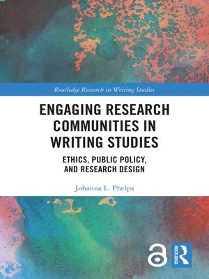 cover image of Engaging Research Communities in Writing Studies